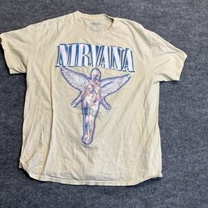 Nirvana "In Utero" Live '93 tour t-shirt XL